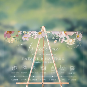 Fleurs colorées, Fleur sauvage, Chronologie Mariag