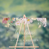 Fleurs colorées, Fleurs sauvages, Mariage Bienvenu (Neutre)