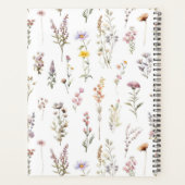 Fleurs colorées, Fleurs sauvages, Verdure, Votre N (Dos)