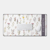 Fleurs colorées, Fleurs sauvages, Verdure, Votre N (Clavier et souris)