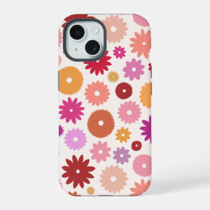 Fleurs Colorées Grand Motif