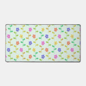Fleurs Colorées, Motif Floral, Feuillage, Boho (Recto)