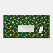 Fleurs colorées, Motif Floral, Verdure, Boho (Clavier et souris)
