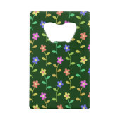 Fleurs colorées, Motif Floral, Verdure, Boho (Dos)