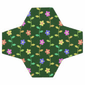 Fleurs Colorées, Motif Floral, Verdure, Boho (Plat)