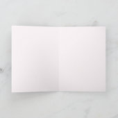 Fleurs colorées sur carte de note vierge (Intérieur)