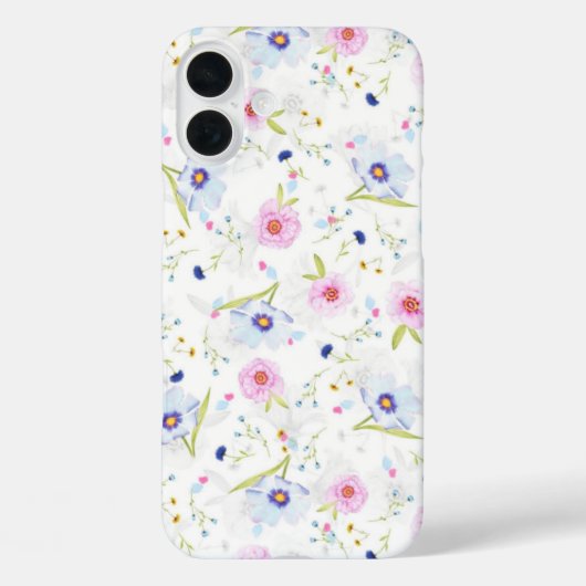 Fleurs coque iphone design frais (Verso)