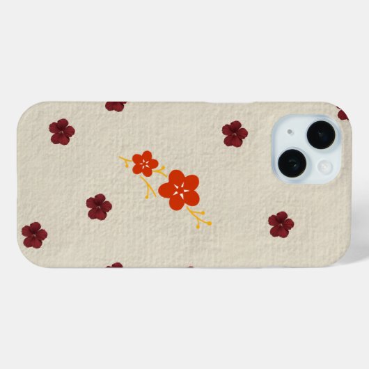Fleurs coques iphone (Verso (horizontal))