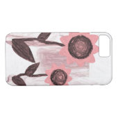 Fleurs coques iphone (Dos (Horizontal))