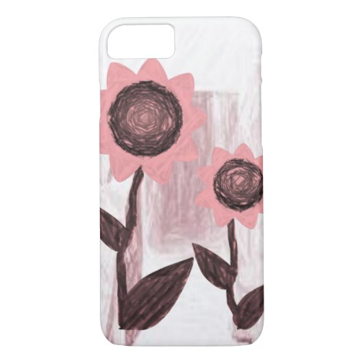 Fleurs coques iphone (Dos)