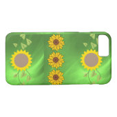 Fleurs coques iphone (Dos (Horizontal))