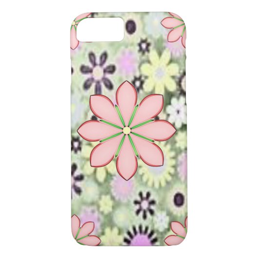 Fleurs coques iphone (Dos)