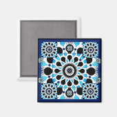 Fleurs cosmiques III Magnet (Recto/Verso)