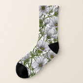 Fleurs cosmos blanches (Gauche - extérieur)