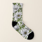 Fleurs cosmos blanches (Droite extérieur)