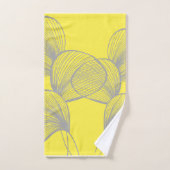 Fleurs, couleur du carnet de l'année (Serviette à main)