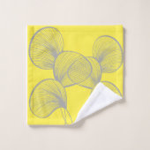 Fleurs, couleur du carnet de l'année (Gant de toilette)