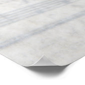 fleurs couleur lavande sur affiche de musique anci (Coin)