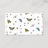 Fleurs Coupées plantes à vendre Cartes de visite (Dos)