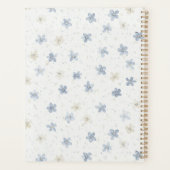 Fleurs Crème Bleu Chic (Dos)