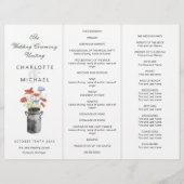 Fleurs cueillies à la main rustique Programme de m (Devant)