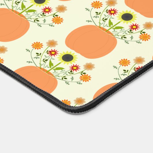 Fleurs d'action de grâces à motif Citrouille (Coin)