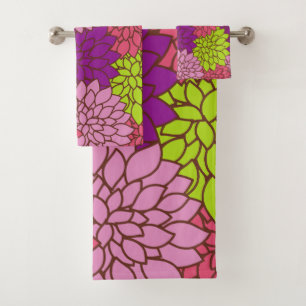 Fleurs Dahlia, Fleurs Colorées, Motif Floral