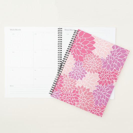 Fleurs Dahlia, Motif De Fleurs, Dahlia Rose (Devant avec enveloppe)