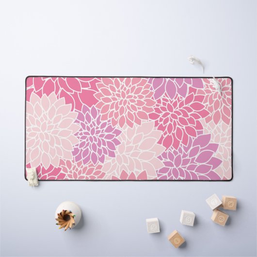 Fleurs Dahlia, Motif De Fleurs, Dahlia Rose (Tableau pour enfants)