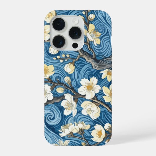 Fleurs d'amandier de style Van Gogh (Verso)