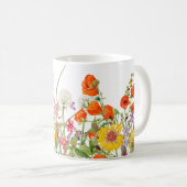 Fleurs Dans La Mug De Café Du Jardin (Devant droit)