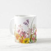 Fleurs Dans La Mug De Café Du Jardin (Devant gauche)