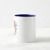 Fleurs dans la tasse de Frost pour les professeurs (Centre)