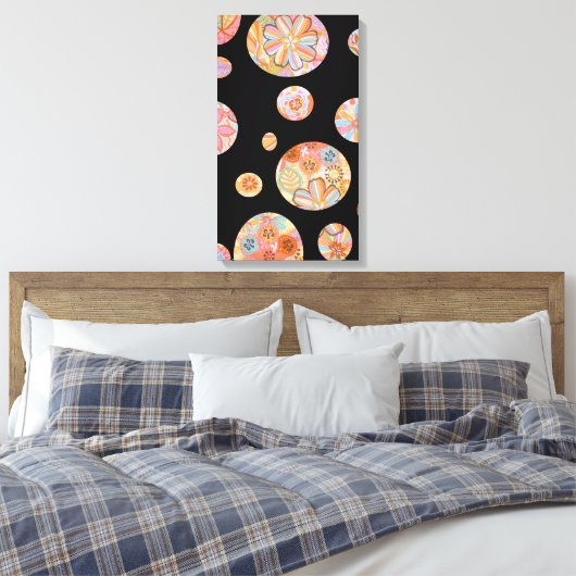 Fleurs dans la toile en fleur Imprimer (Insitu(Chambre))