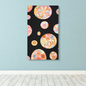 Fleurs dans la toile en fleur Imprimer (Insitu (Plancher de Bois))