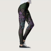 Fleurs dans les Leggings de nuit (Droite)