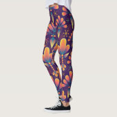 fleurs dans les leggings en fleurs (Gauche)