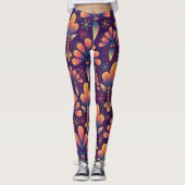 fleurs dans les leggings en fleurs (Devant)
