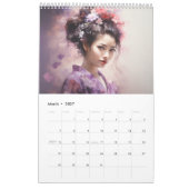 Fleurs dans ses cheveux Calendrier 2026 (Mar 2027)