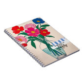 Fleurs dans un vase | Journal de notes (Côté Droit)
