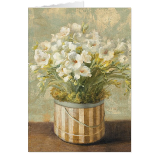 Fleurs dans une boîte de casquette (Devant)