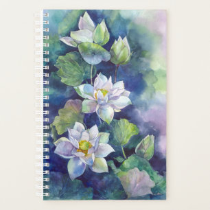 Fleurs d'aquarelle losange blanc illustration fleu