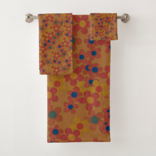 Fleurs d'aquarelle vintage motif