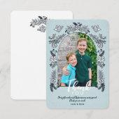 Fleurs d'arche de photo capricieuses Noël Merci C (Devant / Derrière)