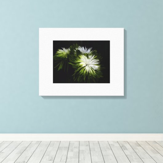 Fleurs d'Art En Toile (Insitu (Plancher de Bois))