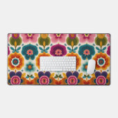 Fleurs d'art folklorique dynamiques les années 70 (Clavier et souris)