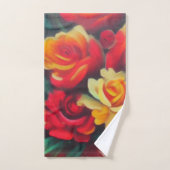 Fleurs d'automne (Serviette à main)