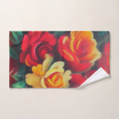 Fleurs d'automne (Serviette à main)