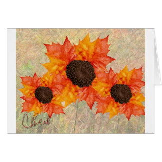 Fleurs d'automne