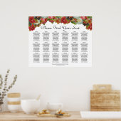 Fleurs d'automne 18 Tableau Mariage (Cuisine)